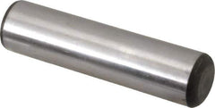 Value Collection - 7/8" Diam x 3-1/2" Pin Length Grade 8 Alloy Steel Standard Dowel Pin - C 50-58 Hardness, 156,000 Lb Breaking Strength, 1 Beveled & 1 Rounded End - Apex Tool & Supply