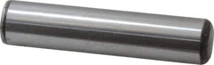Value Collection - 7/8" Diam x 4" Pin Length Grade 8 Alloy Steel Standard Dowel Pin - C 50-58 Hardness, 156,000 Lb Breaking Strength, 1 Beveled & 1 Rounded End - Apex Tool & Supply