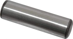 Value Collection - 1" Diam x 3-1/2" Pin Length Grade 8 Alloy Steel Standard Dowel Pin - C 50-58 Hardness, 204,000 Lb Breaking Strength, 1 Beveled & 1 Rounded End - Apex Tool & Supply