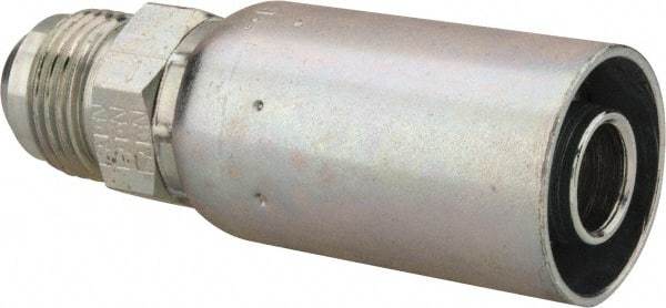 Eaton - 7/8-14 SAE Straight Hydraulic Hose Fitting - 5/8" Hose Diam - Apex Tool & Supply