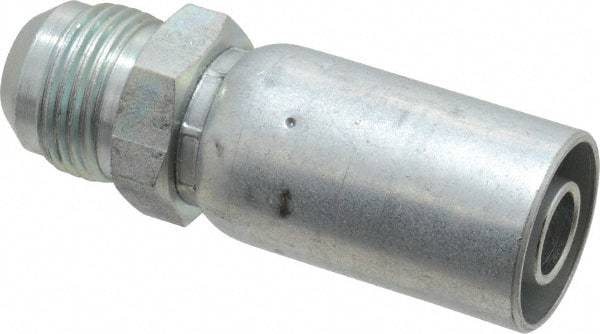 Eaton - 1-1/16-12 SAE Straight Hydraulic Hose Fitting - 5/8" Hose Diam - Apex Tool & Supply