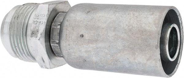 Eaton - 1-5/16-12 SAE Straight Hydraulic Hose Fitting - 3/4" Hose Diam - Apex Tool & Supply