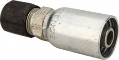 Eaton - 3/4-16 Thread Straight Hydraulic Hose Fitting - 1/2" Hose Diam - Apex Tool & Supply