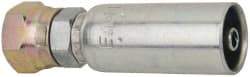 Eaton - 1/4-18 Thread Straight Hydraulic Hose Fitting - 1/4" Hose Diam - Apex Tool & Supply