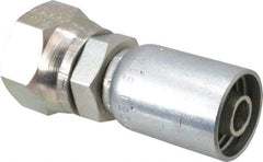 Eaton - 1-1/16-12 SAE Straight Hydraulic Hose Fitting - 1/2" Hose Diam - Apex Tool & Supply