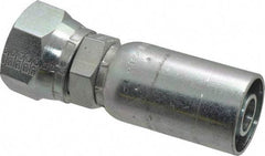 Eaton - 1-1/16-12 SAE Straight Hydraulic Hose Fitting - 5/8" Hose Diam - Apex Tool & Supply