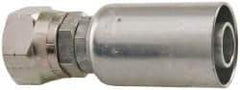 Eaton - 1-1/16-14 SAE Straight Hydraulic Hose Fitting - 3/4" Hose Diam - Apex Tool & Supply