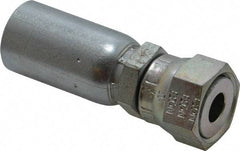 Eaton - 13/16-16 Thread Straight Hydraulic Hose Fitting - 3/8" Hose Diam - Apex Tool & Supply