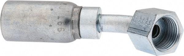 Eaton - 11/16-16 Thread Hydraulic Hose Elbow - 3/8" Hose Diam - Apex Tool & Supply