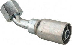 Eaton - 13/16-16 Thread Hydraulic Hose Elbow - 1/2" Hose Diam - Apex Tool & Supply