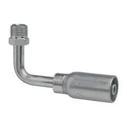 Eaton - 5/8-18 Thread Hydraulic Hose Elbow - 3/8" Hose Diam - Apex Tool & Supply