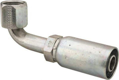 Eaton - 7/8-14 SAE Hydraulic Hose Elbow - 5/8" Hose Diam - Apex Tool & Supply