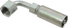 Eaton - 9/16-18 Thread Hydraulic Hose Elbow - 1/4" Hose Diam - Apex Tool & Supply