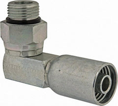 Eaton - 7/8-14 Thread Hydraulic Hose Elbow - 1/2" Hose Diam - Apex Tool & Supply