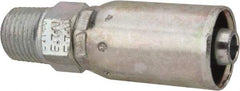 Eaton - 1/8-27 Thread Straight Hydraulic Hose Fitting - 1/4" Hose Diam - Apex Tool & Supply