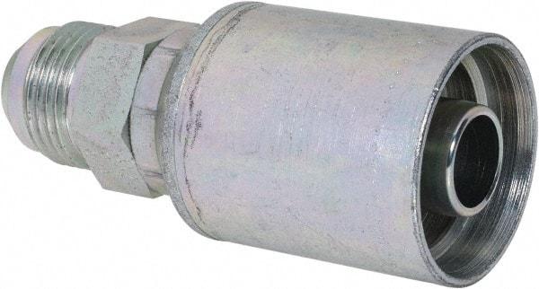 Eaton - 1 - 1/16-12 SAE Straight Hydraulic Hose Fitting - 3/4" Hose Diam - Apex Tool & Supply