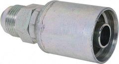 Eaton - 1 - 1/16-12 SAE Straight Hydraulic Hose Fitting - 3/4" Hose Diam - Apex Tool & Supply