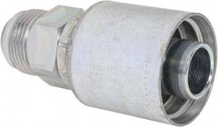 Eaton - 1 - 5/16-12 SAE Straight Hydraulic Hose Fitting - 1" Hose Diam - Apex Tool & Supply