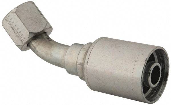 Eaton - 1 - 1/16-12 Thread Hydraulic Hose Elbow - 3/4" Hose Diam - Apex Tool & Supply