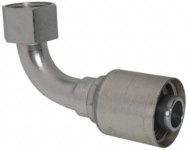 Eaton - 1 - 7/16-12 Thread Hydraulic Hose Elbow - 1" Hose Diam - Apex Tool & Supply