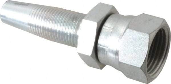Eaton - 7/8-14 SAE Straight Hydraulic Hose Fitting - 1/2" Hose Diam - Apex Tool & Supply