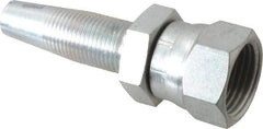 Eaton - 7/8-14 SAE Straight Hydraulic Hose Fitting - 1/2" Hose Diam - Apex Tool & Supply