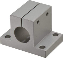 80/20 Inc. - 1-1/2 Inch Wide x 2-1/8 Inch High x 3 Inch Deep Double Horizontal Base - 1.004 Inch Hole x 0.328 Inch Bolt Hole Diameter - Apex Tool & Supply