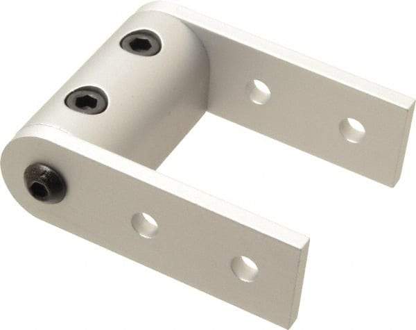 80/20 Inc. - 3" High, Open Shelving 3" Universal Arm Pivot - Aluminum, Use with Series 10 & Bolt Kit 3393 - Apex Tool & Supply