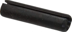 Made in USA - 5/16" Diam x 1-1/4" Long Slotted Spring Pin - Grade 1070-1090 Alloy Steel, Uncoated - Apex Tool & Supply