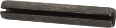 Made in USA - 5/16" Diam x 1-7/8" Long Slotted Spring Pin - Grade 1070-1090 Alloy Steel, Black Oxide Finish - Apex Tool & Supply