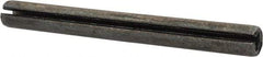 Made in USA - 5/16" Diam x 3" Long Slotted Spring Pin - Grade 1070-1090 Alloy Steel, Black Oxide Finish - Apex Tool & Supply