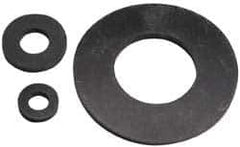 Made in USA - 3/8" Screw, Grade 60 Neoprene Standard Flat Washer - 0.355" ID x 5/8" OD, 0.108" Thick, Plain Finish - Apex Tool & Supply