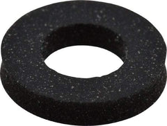 Made in USA - #8 Screw, Grade 60 Neoprene Standard Flat Washer - 0.15" ID x 0.313" OD, 0.077" Thick, Plain Finish - Apex Tool & Supply