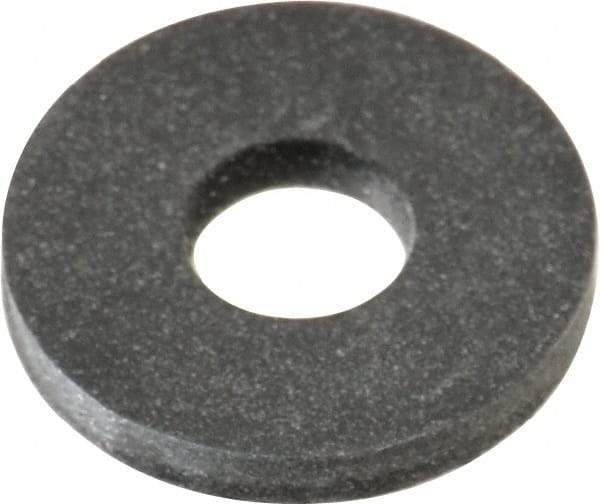 Made in USA - 1/4" Screw, Grade 60 Neoprene Standard Flat Washer - 0.23" ID x 5/8" OD, 0.108" Thick, Plain Finish - Apex Tool & Supply