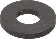 Made in USA - 3/8" Screw, Grade 60 Neoprene Standard Flat Washer - 0.355" ID x 0.813" OD, 0.108" Thick, Plain Finish - Apex Tool & Supply