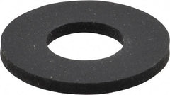 Made in USA - 1/2" Screw, Grade 60 Neoprene Standard Flat Washer - 0.49" ID x 1.063" OD, 0.108" Thick, Plain Finish - Apex Tool & Supply
