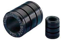 Thomson Industries - 5/8" ID, 1,450 Lb Static Load Capacity, Closed Linear Bearing - 1-1/8" OD - Apex Tool & Supply