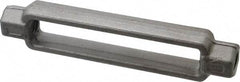 Made in USA - 5,200 Lb Load Limit, 3/4" Thread Diam, 6" Take Up, Steel Turnbuckle Body Turnbuckle - 8-1/8" Body Length, 1-1/16" Neck Length, 16" Closed Length - Apex Tool & Supply
