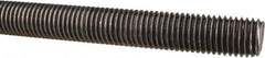 Made in USA - 3/4-10 UNC (Coarse), 3' Long, Low Carbon Steel Threaded Rod - Oil Finish Finish, Right Hand Thread - Apex Tool & Supply