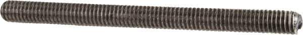 Made in USA - #10-32 UNF (Fine), 3' Long, Stainless Steel Threaded Rod - Right Hand Thread - Apex Tool & Supply