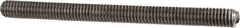 Made in USA - #10-32 UNF (Fine), 3' Long, Stainless Steel Threaded Rod - Right Hand Thread - Apex Tool & Supply