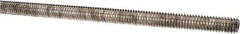Made in USA - 5/16-18 UNC (Coarse), 3' Long, Stainless Steel Threaded Rod - Right Hand Thread - Apex Tool & Supply