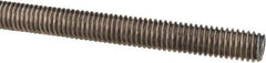 Made in USA - 3/8-16 UNC (Coarse), 3' Long, Stainless Steel Threaded Rod - Right Hand Thread - Apex Tool & Supply