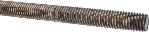 Value Collection - 5/8-11 UNC (Coarse), 3' Long, Stainless Steel Threaded Rod - Right Hand Thread - Apex Tool & Supply
