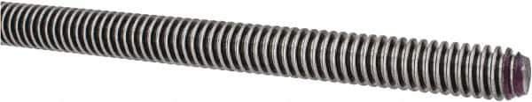 Keystone Threaded Products - 1/2-10 Acme, 3' Long, Low Carbon Steel General Purpose Acme Threaded Rod - Oil Finish Finish, Right Hand Thread, 2G Fit - Apex Tool & Supply
