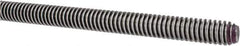 Keystone Threaded Products - 1/2-10 Acme, 3' Long, Low Carbon Steel General Purpose Acme Threaded Rod - Oil Finish Finish, Right Hand Thread, 2G Fit - Apex Tool & Supply