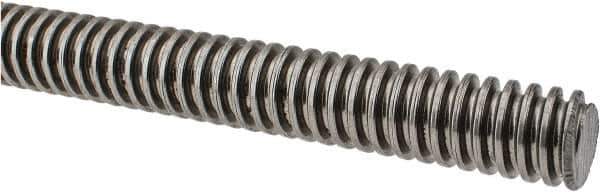 Keystone Threaded Products - 3/4-6 Acme, 3' Long, Low Carbon Steel General Purpose Acme Threaded Rod - Oil Finish Finish, Right Hand Thread, 2G Fit - Apex Tool & Supply