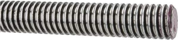 Keystone Threaded Products - 1-1/8-5 Acme, 3' Long, Low Carbon Steel General Purpose Acme Threaded Rod - Oil Finish Finish, Right Hand Thread, 2G Fit - Apex Tool & Supply