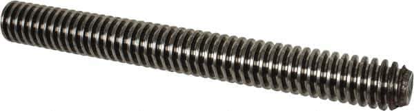 Keystone Threaded Products - 5/8-8 Acme, 6' Long, Low Carbon Steel General Purpose Acme Threaded Rod - Oil Finish Finish, Right Hand Thread, 2G Fit - Apex Tool & Supply