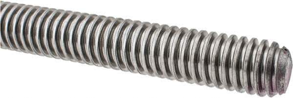 Keystone Threaded Products - 7/8-6 Acme, 6' Long, Low Carbon Steel General Purpose Acme Threaded Rod - Oil Finish Finish, Right Hand Thread, 2G Fit - Apex Tool & Supply